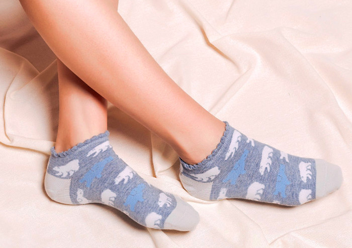 ladies low cuff leisure socks 