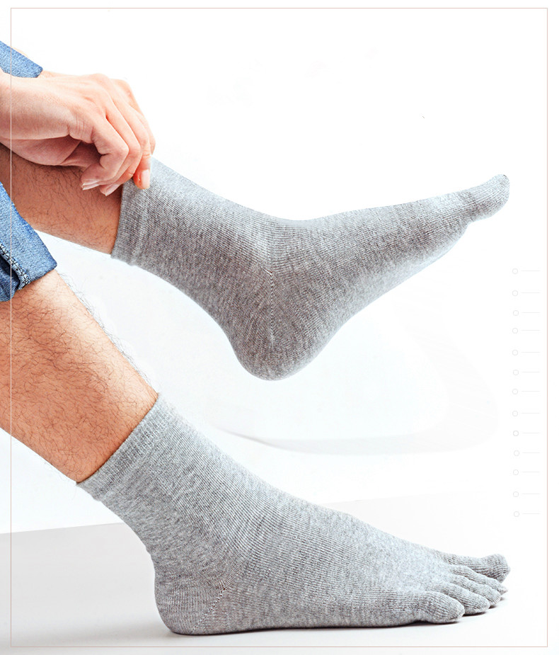 men's  toe socks 