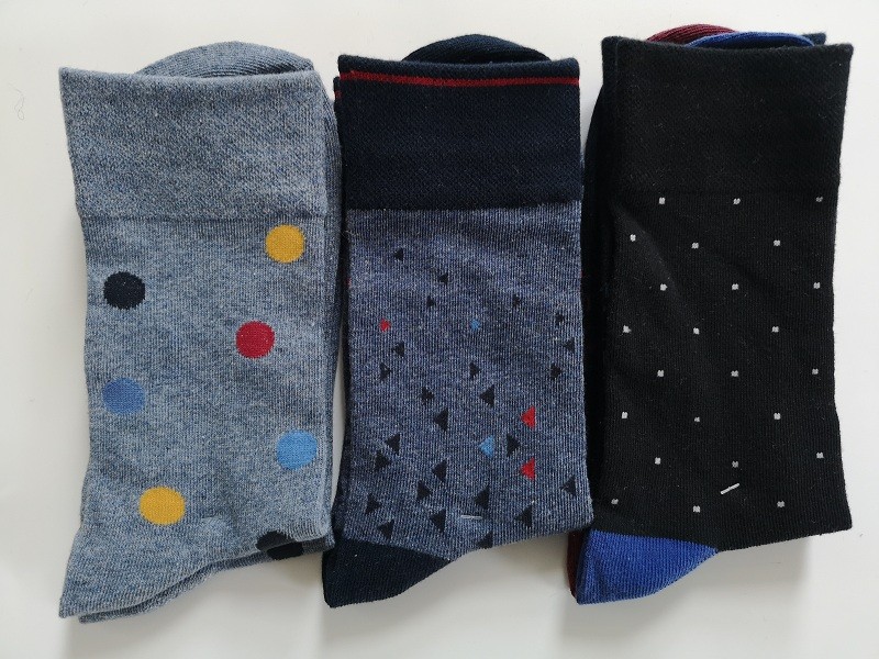 man's  business  sock 